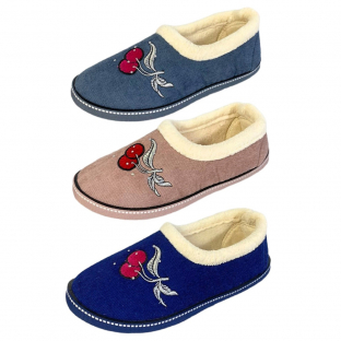 HL2476 микс розовый,синий,сероый 37-3,38-6,39-6,40-6,41-3 Tingo П/ботинки Дом Тапочки Текстиль, Текстиль, ПВХ Лето жен