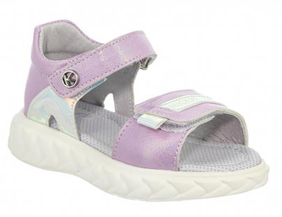 LCF_2425-26_lilac 23-1,24-1,25-1,26-1,27-1,28-1 Kenka Туфли Повсед Сандалеты Иск.мат, Кожподклад, ПУ Лето жен