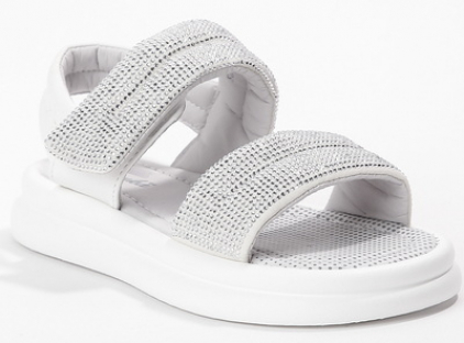 LCH_2425-37_white 27-1,28-1,29-1,30-1,31-1,32-1 Kenka Туфли Повсед Сандалии Иск.мат, Кожподклад, ПУ Лето жен