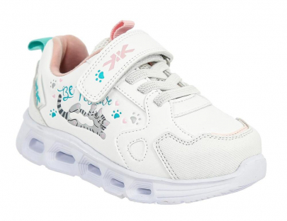 LCI_2425-24_white 23-2,24-2,25-2,26-2,27-2 Kenka П/ботинки Актив.отдых Кроссовки Иск.мат, Текстиль, ЭВА В/О жен