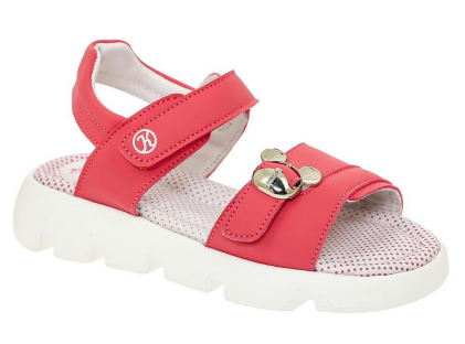 LVV_24-114_coral 27-1,28-1,29-1,30-1,31-1,32-1 Kenka Туфли Повсед Сандалии Иск.мат, Кожподклад, ЭВА Лето жен