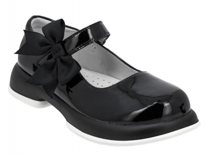 MRX_2743-4_black_L 29-1,30-2,31-3,32-2,33-2,34-2 Kenka Туфли Школа Mary Jane Иск.мат, Кожподклад, ПУ Лето жен