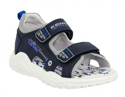 SYB_3166-8_navy 26-1,27-1,28-1,29-1,30-1,31-1 Kenka Туфли Повсед Сандалеты Иск.мат, Кожподклад, ЭВА Лето Муж