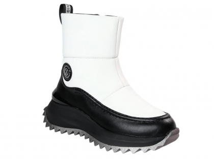 TVY_427-392_white 33-1,34-1,35-1,36-1,37-1,38-1 Kenka П/сапоги Повсед Веллингтон Иск.мат, Нат.шерсть, ТЭП Зима жен