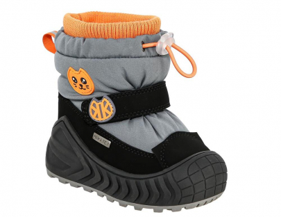 PUQ_1863_grey 23-2,24-2,25-2,26-2,27-2 Kedberry П/сапоги Повсед Дутики Иск.мат, Мемб/нат.шерсть, ТЭП Зима Муж