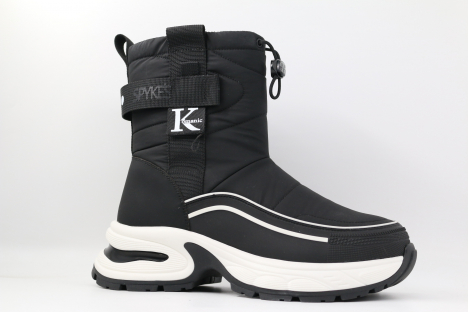 1898д-1 Чёр 36-1,37-1,38-1,39-1,40-1 Kapika П/сапоги Повсед Дутики Иск.мат, Нат.шерсть, ТЭП (термоэластопласт) Зима жен