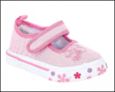 FIM_2429_pink 21-1,22-2,23-3,24-2,25-2,26-2 Kenka Туфли Повсед Mary Jane Текстиль, Текстиль, ПВХ Лето жен