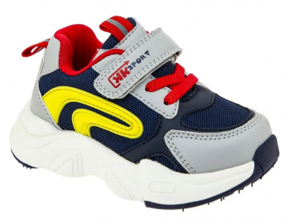 IMJ_3002_navy 23-1,24-1,25-1,26-1,27-1,28-1 Kenka П/ботинки Актив.отдых Кроссовки Иск.мат, Текстиль, ЭВА/ТЭП В/О Муж