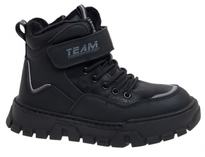 R358799166BK Чёр 33-1,34-1,35-1,36-1,37-1,37,5-1 Сказка Ботинки Повсед Оксфорд Иск.мат, Нат.шерсть Зима Муж