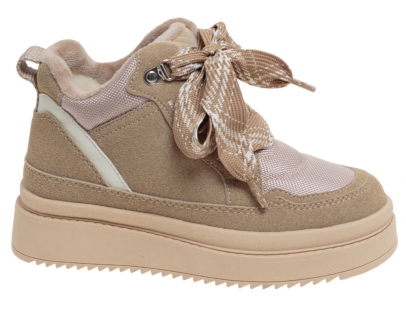 R827399115K хаки 32-1,33-1,34-1,35-1,36-1,37-1 Сказка Ботинки Повсед Оксфорд Иск.мат, Нат.шерсть Зима жен