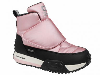 73-1165A Роз 32-2,33-2,34-2,35-2,36-2 Indigo kids Ботинки Повсед Дутики Иск.мат, Мемб/нат.шерсть, ЭВА / Резина Зима жен