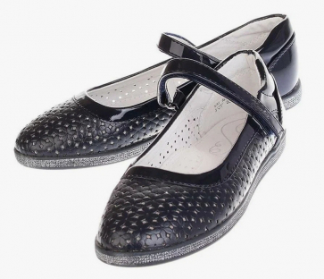 MXI_8255-5_navy 31-1,32-1,33-1,34-1,35-1,36-1 Kenka Туфли Школа Mary Jane Иск.мат, Кожподклад, ТЭП Лето жен