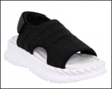 RYH_1446-06_black 27-1,28-1,29-1,30-1,31-1,32-1 Kenka Туфли Повсед Сандалии Текстиль, Без подклада, ПУ Лето жен