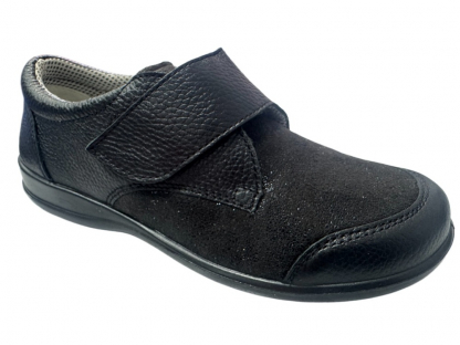 010ПБ-Ж-КТ4 (795103-099786)(05) Черный(05) 36-1,37-1,38-2,39-2,40-1,41-1,42-1 Almi П/ботинки Повсед Дерби Нат.кожа, Текстиль, ПУ В/О жен