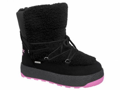 72-4025D Чёр 35-2,36-2,37-2,38-2,39-2 Indigo kids П/сапоги Повсед Дутики Иск.мат, Мемб/нат.шерсть, ТЭП Зима жен