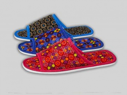 артикул 06 35-1,36-2,37-2,38-2,39-2,40-1 Tap Moda Туфли Дом Тапочки Текстиль, Текстиль Лето жен