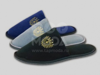 артикул 139 40-2,41-2,42-2,43-2,44-1,45-1 Tap Moda Туфли Дом Тапочки Текстиль, Текстиль Лето Муж