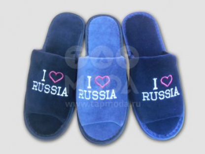 артикул 58 40-2,41-2,42-2,43-2,44-1,45-1 Tap Moda Туфли Дом Тапочки Текстиль, Текстиль Лето Муж