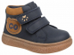 18-215A Син 24-2,25-2,26-2,27-2,28-2 Indigo kids Ботинки Повсед Дерби Нат.кожа, Байка/Флис, ТЭП В/О Муж