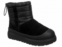 59-530B Чёр 33-2,34-2,35-2,36-3,37-3 Indigo kids П/сапоги Повсед Веллингтон Нат.кожа, Нат.шерсть, ТЭП Зима жен