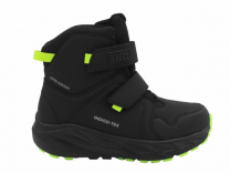 78-0300B Чёрный / салатовый 36-2,37-2,38-2,39-2,40-2 Indigo kids Ботинки Повсед Оксфорд Softshell, Мемб/нат.шерсть, ЭВА / ТЭП Зима Муж