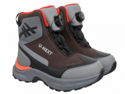 74-0135B Серый / коричневый 34-2,35-2,36-2,37-2,38-2 Indigo kids Ботинки Повсед Оксфорд Softshell, Мемб/нат.шерсть, ЭВА / ТЭП Зима Муж