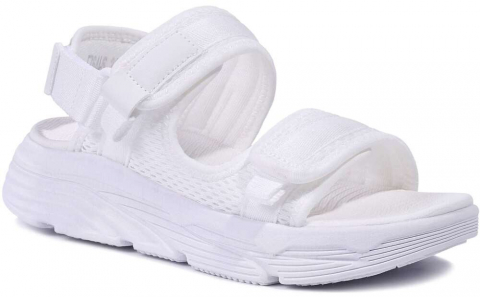 F7644-6 Бел 36-1,37-2,38-2,39-2,40-1 Strobbs Туфли Повсед Сандалии Текстиль, Без подклада, ЭВА Лето жен