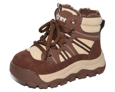 G22568 Кор 26-1,27-1,28-1,29-1,30-1,31-1 Капитошка Ботинки Актив.отдых Оксфорд Иск.мат, Нат.шерсть, Резина Зима Муж