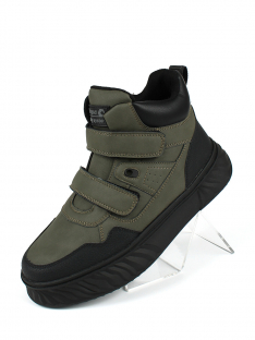 AL 15791 хаки 34-1,35-1,36-1,37-1,38-1,39-1 Antilopa Ботинки Повсед Оксфорд Иск.мат, Нат.шерсть, полим.мат Зима Муж