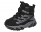 G22603 Чёрный, Серый 27-1,28-1,29-1,30-1,31-1,32-1 Капитошка Ботинки Актив.отдых Оксфорд Иск.мат, Нат.шерсть, ЭВА Зима Муж