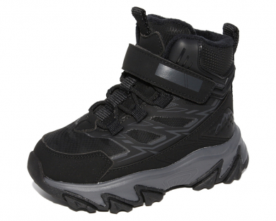 G22609 Чёр 32-1,33-1,34-1,35-1,36-1,37-1 Капитошка Ботинки Актив.отдых Оксфорд Иск.мат, Нат.шерсть, ЭВА Зима Муж