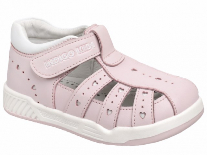 11-400B 22-2,23-2,24-2,25-2,26-2 Indigo kids П/ботинки Повсед Сандалеты Нат.кожа, Кожподклад, ТЭП Лето жен