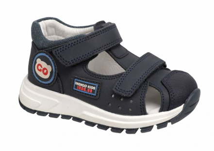15-245B 24-2,25-2,26-2,27-2,28-2,29-2 Indigo kids П/ботинки Повсед Сандалеты Нат.кожа, Кожподклад, ТЭП Лето Муж