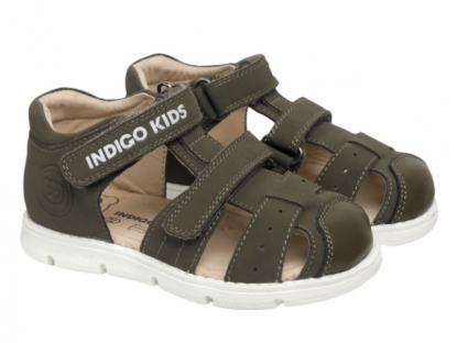 15-570B2 23-2,24-2,25-2,26-2,27-2,28-2 Indigo kids П/ботинки Орто/проф Сандалеты Нат.кожа, Кожподклад, ТЭП Лето Муж