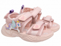22-291B Пыльная роза 26-2,27-2,28-2,29-2,30-2,31-2 Indigo kids Туфли Актив.отдых Сандалии Иск.мат, Текстиль, ЭВА / ТЭП Лето жен