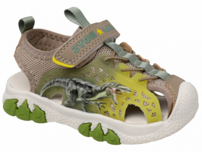 22-843A 26-2,27-2,28-2,29-2,30-2 Indigo kids Туфли Актив.отдых Сандалеты Иск.мат, Текстиль, ТЭП Лето Муж