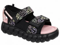 222-307B 32-2,33-2,34-2,35-2,36-2 Indigo kids Туфли Повсед Сандалеты Текстиль, Иск.кожа, ЭВА Лето жен