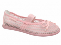 30-520B Роз 31-2,32-2,33-2,34-2,35-2 Indigo kids Туфли Повсед Mary Jane Текстиль, Текстиль, ТЭП Лето жен