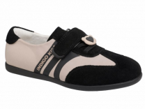 31-0470B 31-2,32-2,33-2,34-2,35-2 Indigo kids П/ботинки Повсед Кроссовки Нат.кожа, Текстиль, ТЭП В/О жен