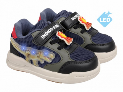 40-1200C 23-2,24-2,25-2,26-2,27-2 Indigo kids П/ботинки Актив.отдых Кроссовки Иск.мат, Текстиль, ЭВА / ТЭП В/О Муж