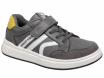 40-909B 32-2,33-2,34-2,35-2,36-2,37-2 Indigo kids П/ботинки Актив.отдых Кроссовки Нат.кожа, Текстиль, ТЭП В/О Муж