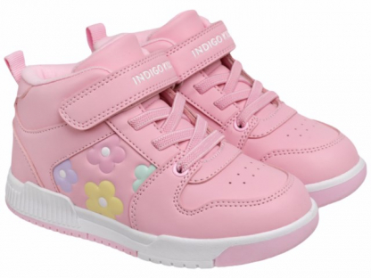 46-240C 25-2,26-2,27-2,28-2,29-2,30-2 Indigo kids Ботинки Актив.отдых Кроссовки Иск.мат, Байка/Флис, ТЭП В/О жен