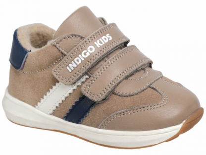 50-135A 22-1,23-1,24-2,25-2,26-2 Indigo kids П/ботинки Актив.отдых Кроссовки Нат.кожа, Текстиль, ТЭП В/О Муж