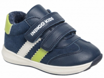 50-135C 22-1,23-1,24-2,25-2,26-2 Indigo kids П/ботинки Актив.отдых Кроссовки Нат.кожа, Текстиль, ТЭП В/О Муж