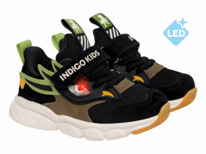 90-283C 25-1,26-2,27-3,28-3,29-2,30-1 Indigo kids П/ботинки Актив.отдых Кроссовки Иск.мат, Текстиль, ЭВА / ТЭП В/О Муж