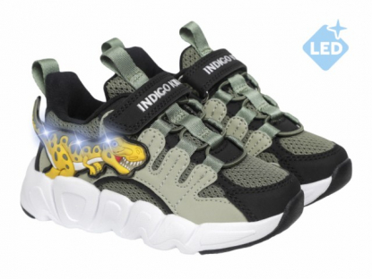 90-546C2 25-2,26-2,27-2,28-2,29-2,30-2 Indigo kids П/ботинки Актив.отдых Кроссовки Иск.мат, Текстиль, ЭВА / ТЭП В/О Муж