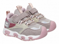 90-660A2 Пыльная роза 24-2,25-2,26-2,27-2,28-2 Indigo kids П/ботинки Актив.отдых Кроссовки Иск.мат, Текстиль, ЭВА / ТЭП В/О жен