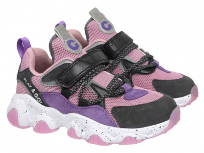 92-052G2 30-2,31-2,32-2,33-2,34-2,35-2 Indigo kids П/ботинки Актив.отдых Кроссовки Иск.мат, Текстиль, ЭВА / ТЭП В/О жен