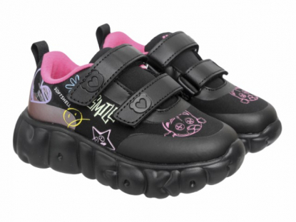 91-060C2 25-2,26-2,27-2,28-2,29-2,30-2 Indigo kids П/ботинки Актив.отдых Кроссовки Иск.мат, Текстиль, ЭВА В/О жен