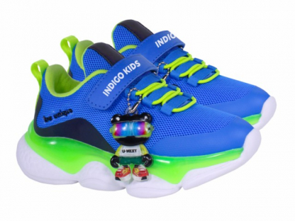 92-077D2 30-2,31-2,32-2,33-2,34-2,35-2 Indigo kids П/ботинки Актив.отдых Кроссовки Текстиль, Текстиль, ЭВА В/О Муж